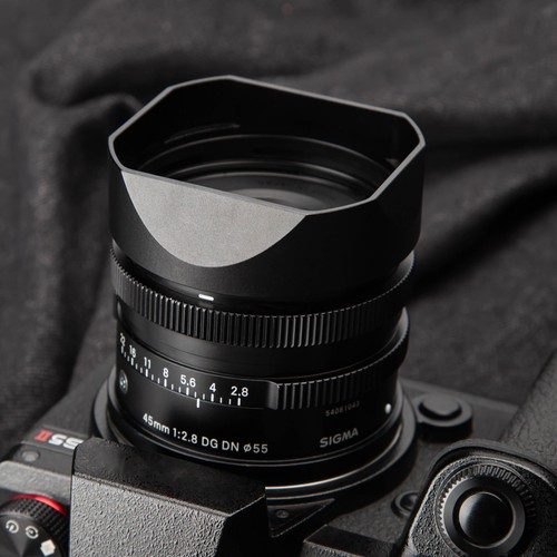 Camera lens hood - lens, metal