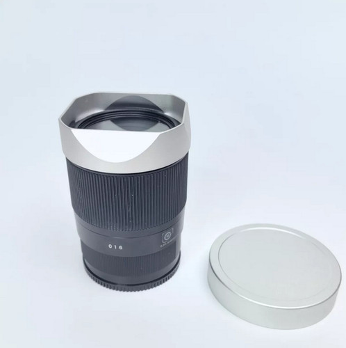1pcs black silver metal - metal, lens
