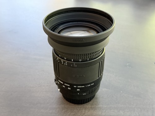 Sigma zoom 200mm 8 5 - sigma, f/3.8-5.6