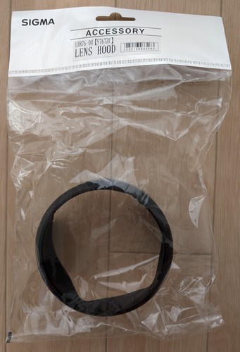 Official sigma lens hood - lens,