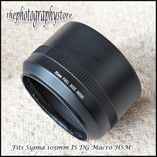 Sigma lens hood for 105mm - lens,