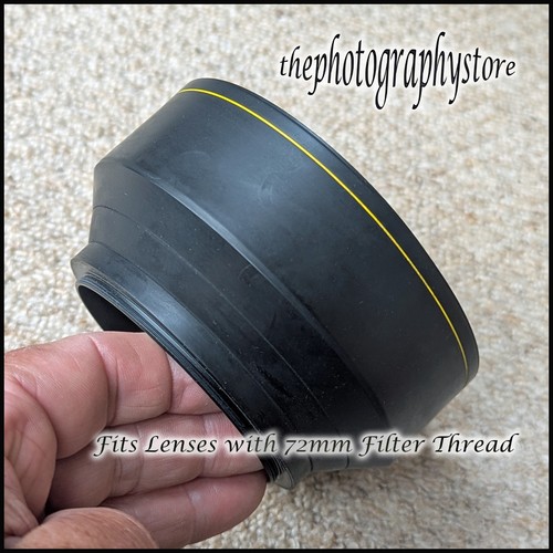72mm rubber lens hood - 72mm,